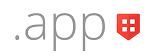 .app domain extension logo