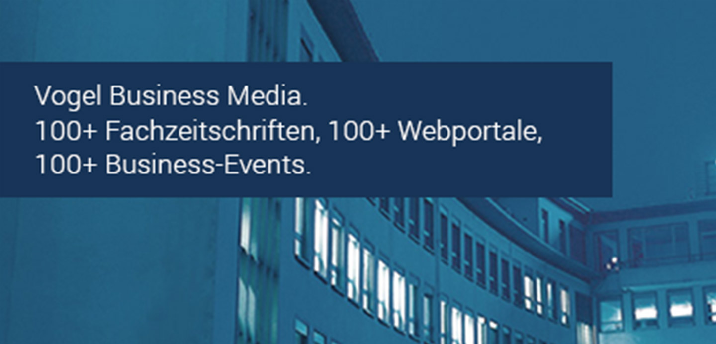 Vogel Business Media advertising banner